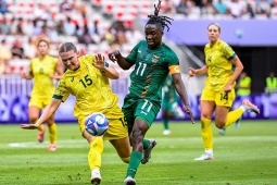 Video bóng đá ĐT nữ Australia - Zambia: Rượt đuổi 11 bàn, vỡ òa phút 90 (Olympic)