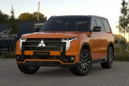 Mitsubishi Pajero thế hệ mới lộ diện bản xem trước với ngoại hình vuông vức hút mắt