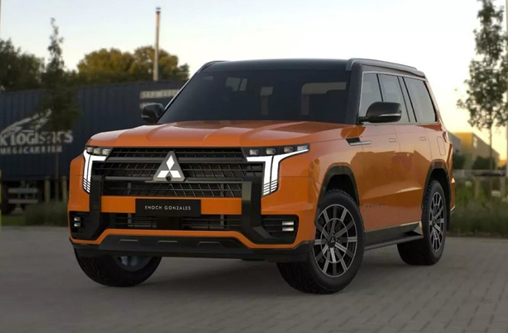 Mitsubishi Pajero thế hệ mới lộ diện bản xem trước với ngoại hình vuông vức hút mắt - 1