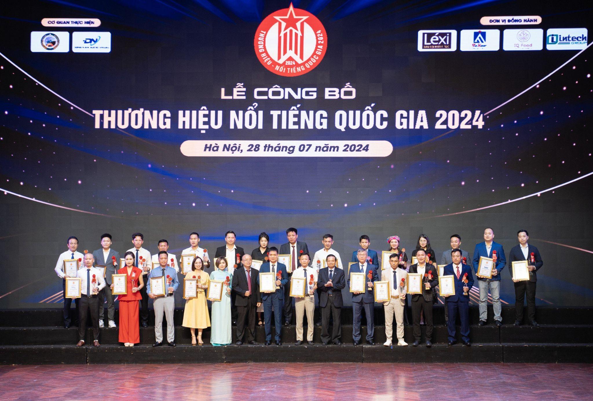 Intech Group lập cú đúp giải thưởng Thương hiệu nổi tiếng quốc gia 2024 - 3