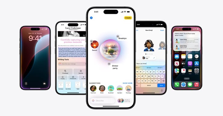 Apple phát hành Apple Intelligence sớm với iOS 18.1 beta.