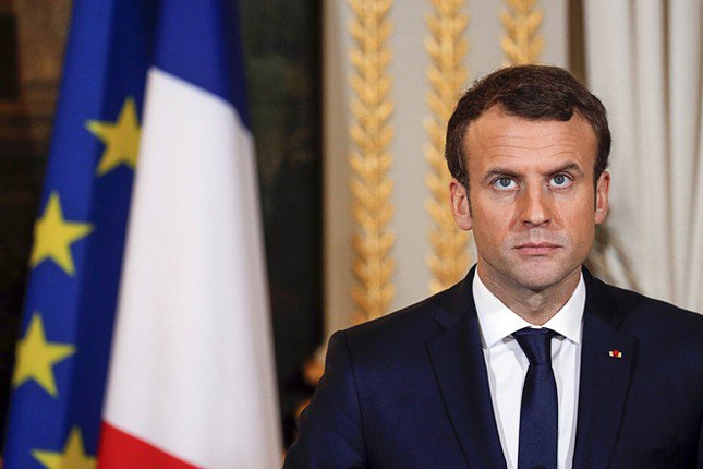 Tổng thống Pháp Emmanuel Macron.