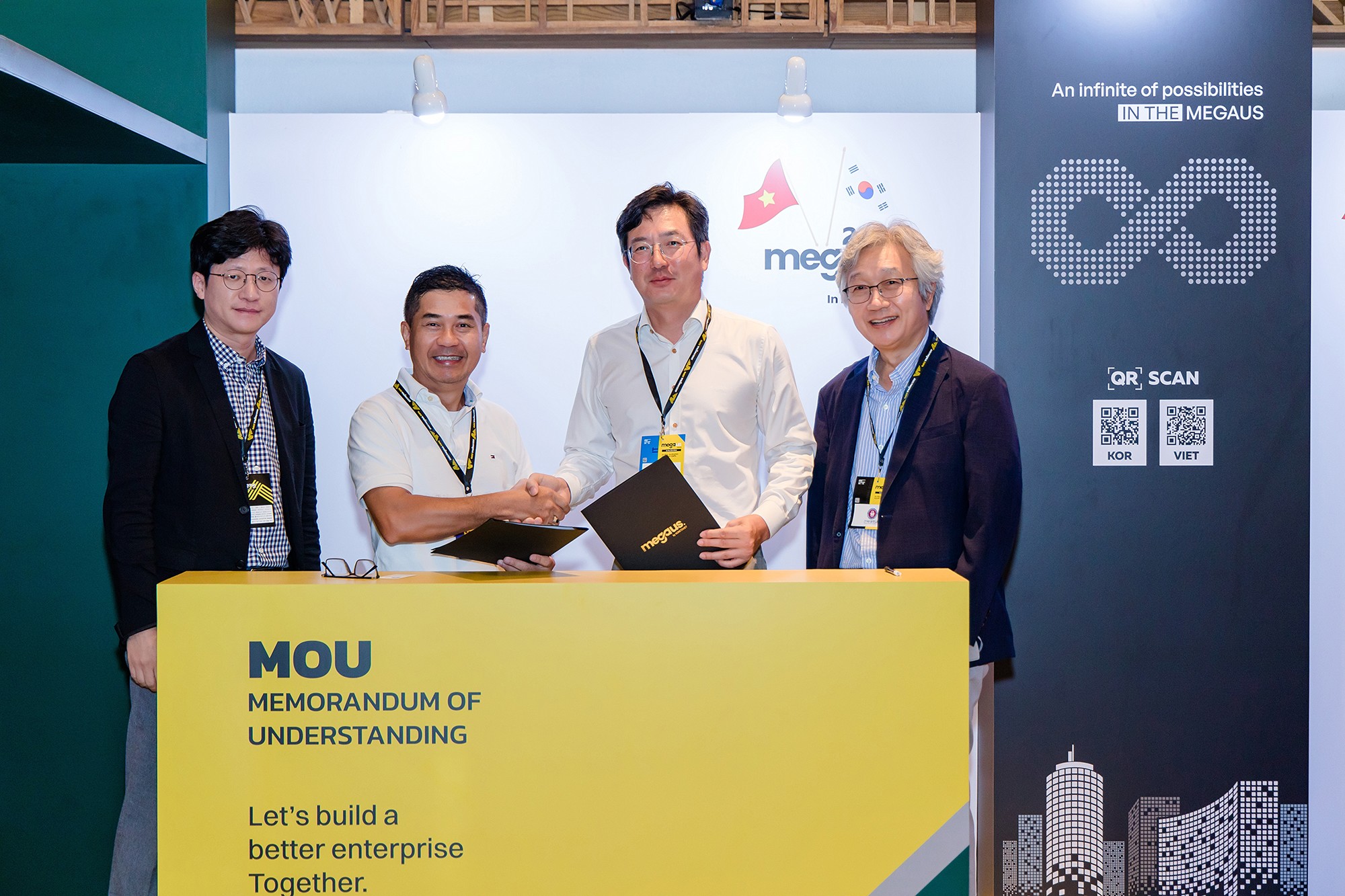 Cơ hội được kí kết MOU với đối tác Hàn Quốc ngay tại sự kiện