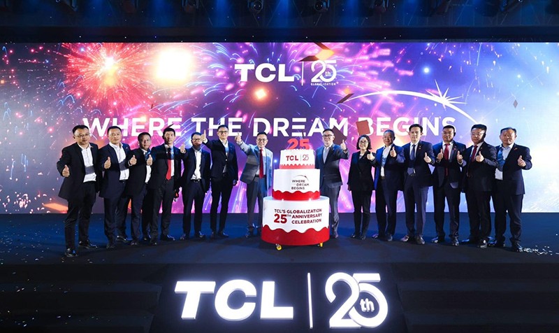 TCL cán mốc son 25 năm đồng hành cùng Việt Nam và vươn mình ra thế giới