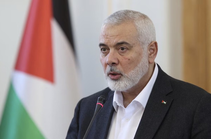 Thủ lĩnh Hamas Ismail Haniyeh. Ảnh: Reuters.