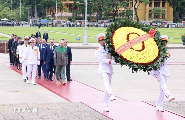 Chủ tịch nước Tô Lâm đón Tổng thống Timor Leste José Ramos-Horta thăm cấp Nhà nước