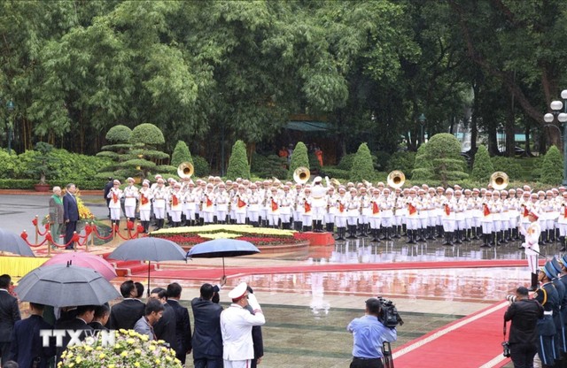 Chủ tịch nước Tô Lâm đón Tổng thống Timor Leste José Ramos-Horta thăm cấp Nhà nước