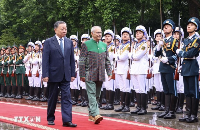 Chủ tịch nước Tô Lâm đón Tổng thống Timor Leste José Ramos-Horta thăm cấp Nhà nước