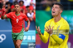 SAO Morocco dẫn đầu đua vua phá lưới Olympic 2024, từng gieo sầu Ronaldo cúp C1 châu Á