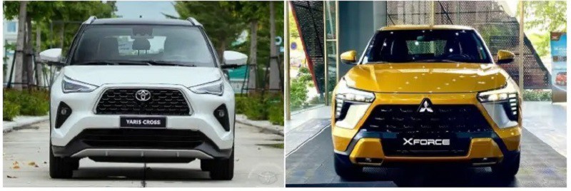 Xe gầm cao tầm giá 800 triệu đồng chọn Toyota Yaris Cross hay Mitsubishi Xforce? - 1