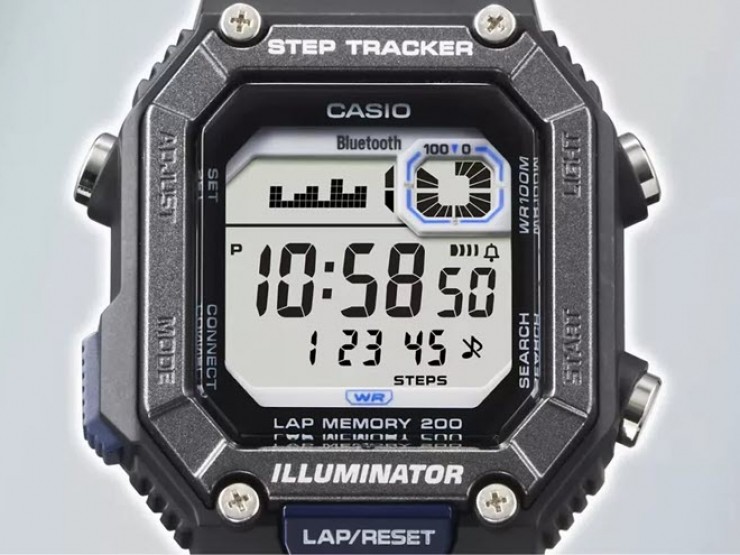 Casio tích hợp chức năng theo dõi bước chân vào đồng hồ đeo tay cổ điển