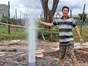 Tin tức trong ngày - Chuyên gia nói về hiện tượng giếng nước ở đỉnh đồi phun cao hàng chục mét