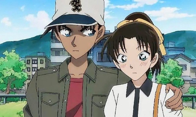 Heiji - Kazuha mới là cặp đôi tâm điểm của tập này.