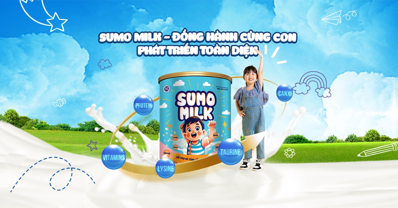 Sumo Milk hân hạnh đồng hành cùng dự án “Dinh dưỡng học đường” 