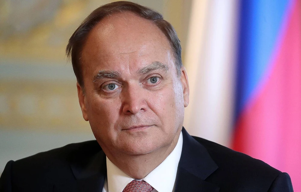 Đại sứ Nga tại Mỹ Anatoly Antonov. Ảnh: TASS