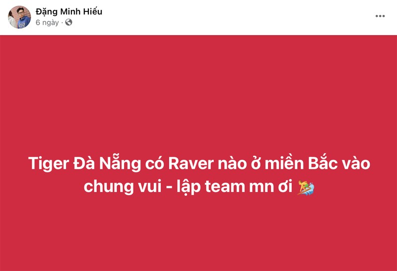 Không ít các bài viết lập hội, rủ team đi “bật tiệc băng” tràn lan trên các cộng đồng EDM.