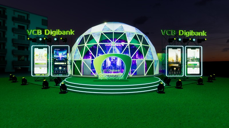 “VCB Digibank - Chọn giao diện bật phong cách” sẽ diễn ra từ ngày 08/08 đến 11/08.