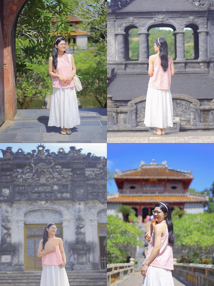 Du khách lưu lại những tấm ảnh đẹp.