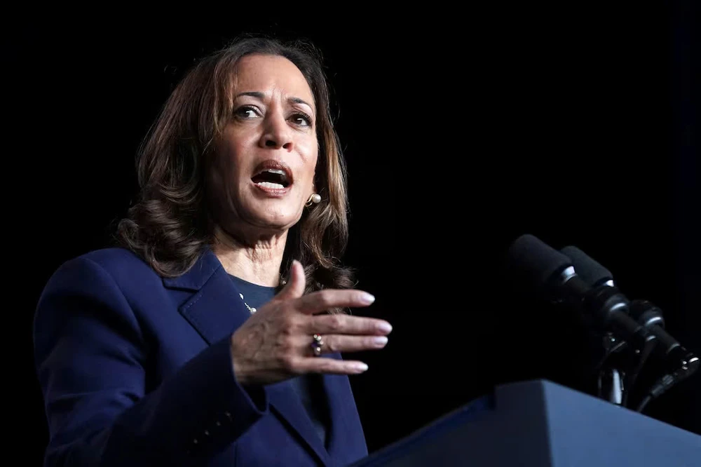 Phó Tổng thống Mỹ Kamala Harris. Ảnh: REUTERS