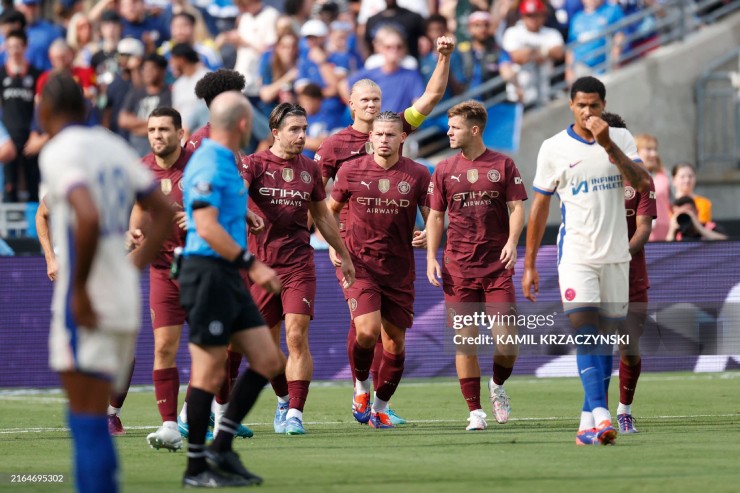 Haaland tỏa sáng, Man City thắng thuyết phục Chelsea