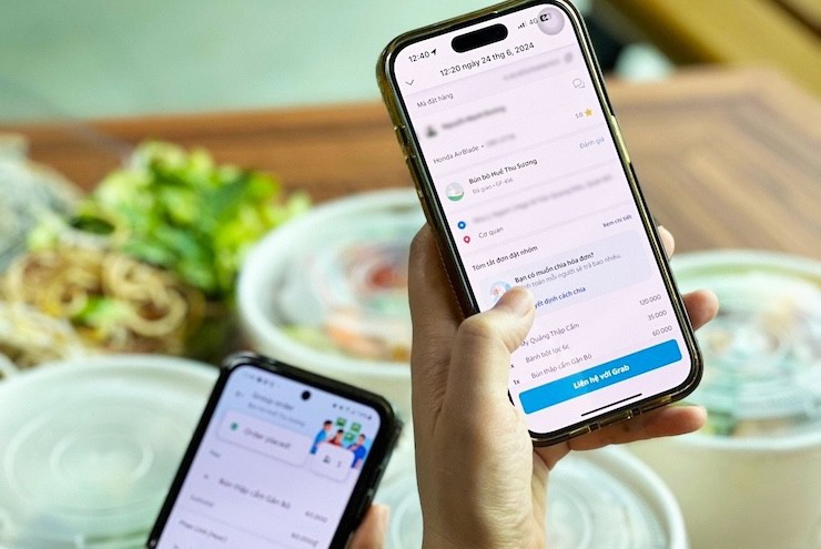 Tính năng "Đặt đơn nhóm" trên GrabFood.