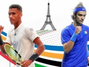 Thể thao - Video tennis Musetti - Auger Aliassime: Căng thẳng 3 set, chiến quả xứng đáng (Tranh HCĐ Olympic)