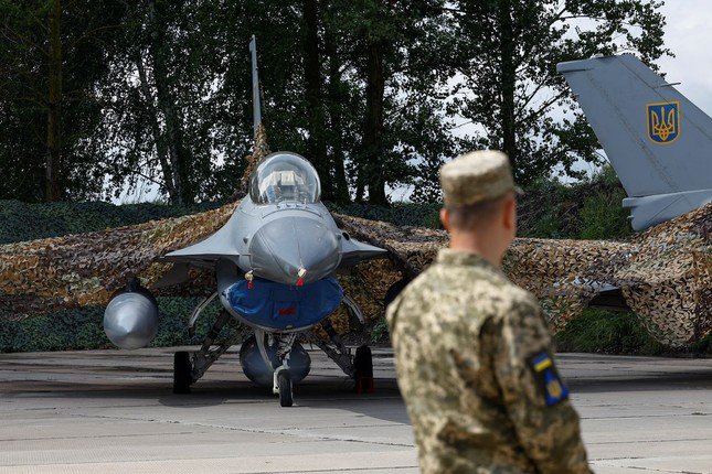 Máy bay F-16 tại Ukraine. (Ảnh: Reuters)