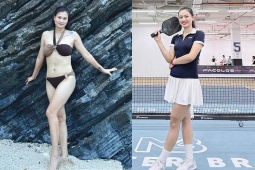 Thể thao - Người đẹp bóng chuyền Kim Huệ khoe ảnh bikini với chia sẻ hài hước, Thu Hoài tập Pickleball