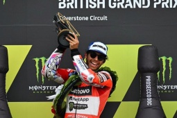 Thể thao - Đua xe MotoGP, British GP: Cú đúp cho Bastianini trong chặng kỷ niệm 75 năm