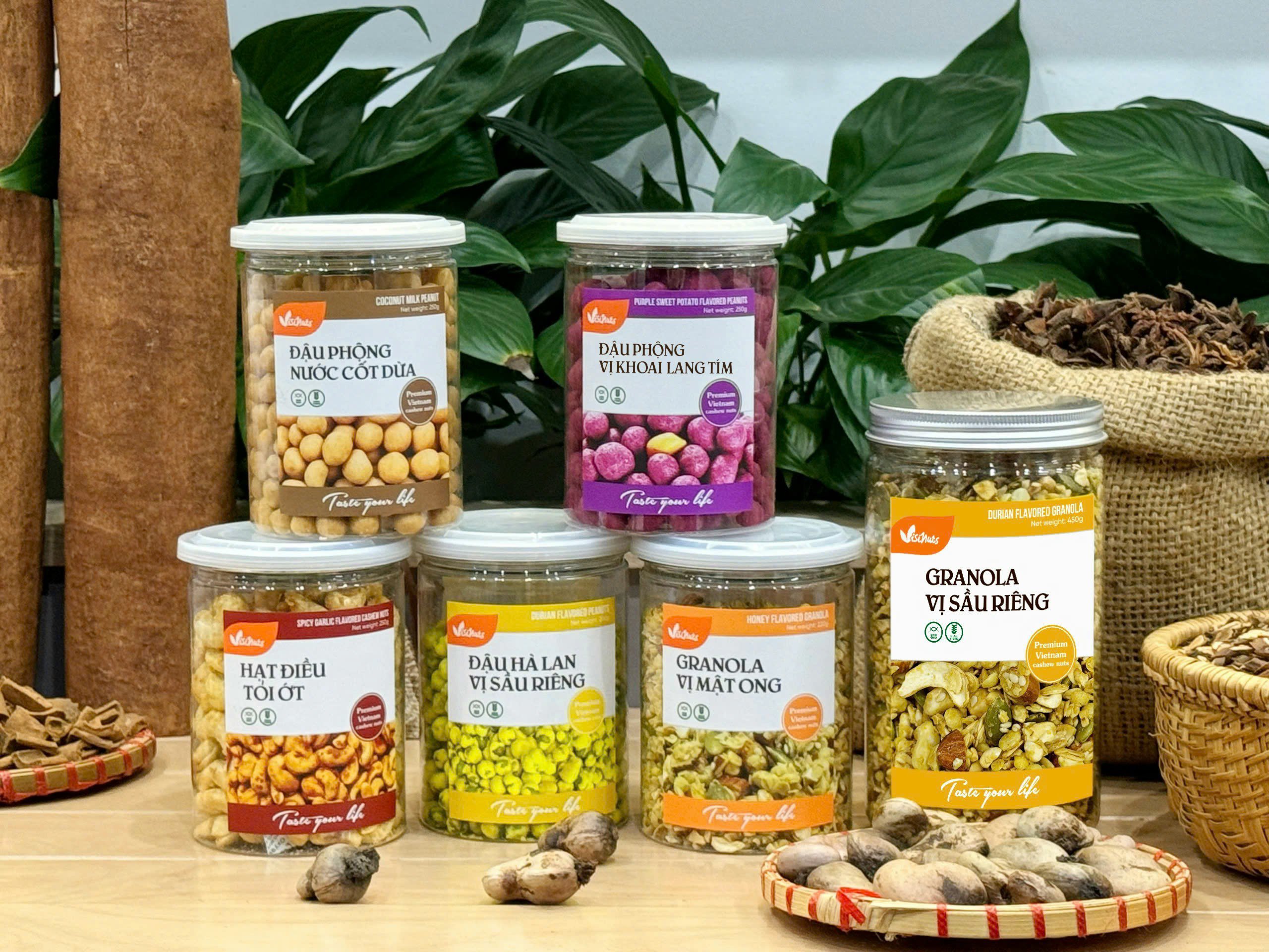 Visimex ra mắt các dòng sản phẩm hạt dinh dưỡng hữu cơ mix vị tại Việt Nam