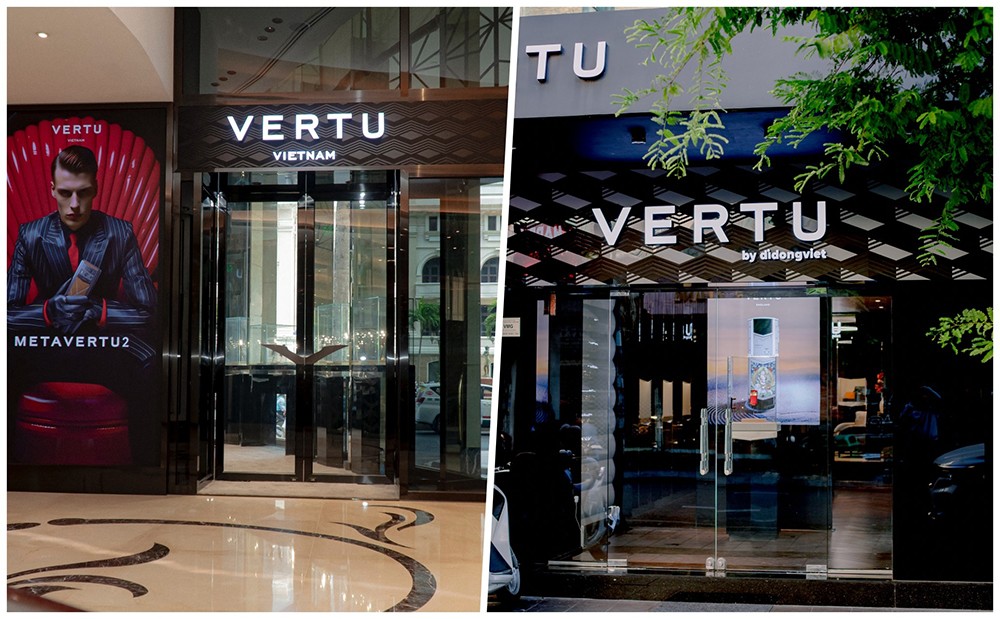 2 flagship store của Vertu Việt Nam chuẩn Vertu England đặt tại TP. HCM.