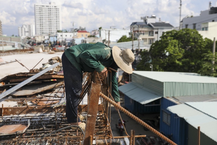 Cầu Rạch Đỉa sắp hoàn thành, thông xe cuối năm 2024