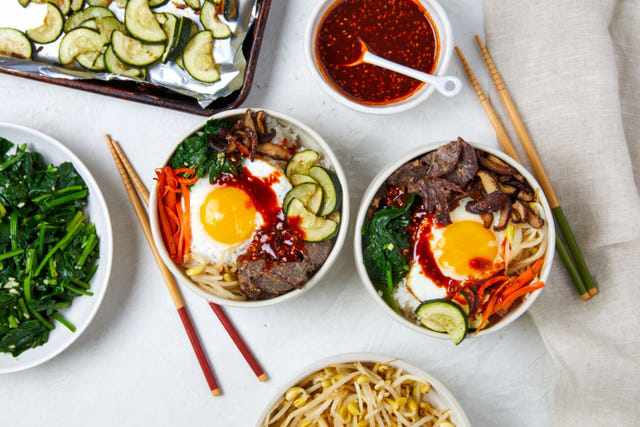 Món ăn rất được ưa chuộng mang tên Bibimbap. Ảnh: Pinterest