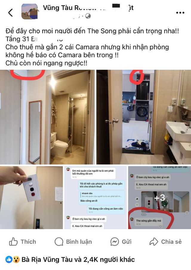 Vũng Tàu kiểm tra toàn diện hoạt động kinh doanh dịch vụ sau vụ camera gây tranh cãi