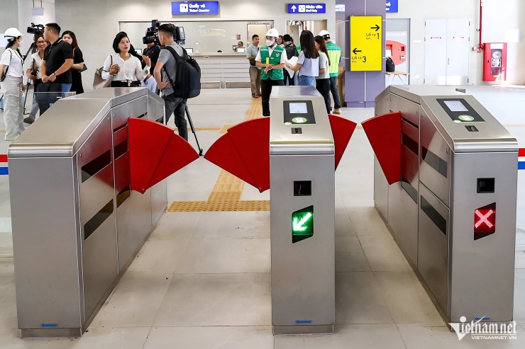 Metro Nhổn - Ga Hà Nội chính thức vận hành thương mại từ 8/8/2023