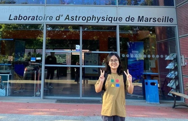 Laboratoire d’Astrophysique de Marseille (LAM), Pháp - nơi Ngân thực tập (Ảnh: NVCC)