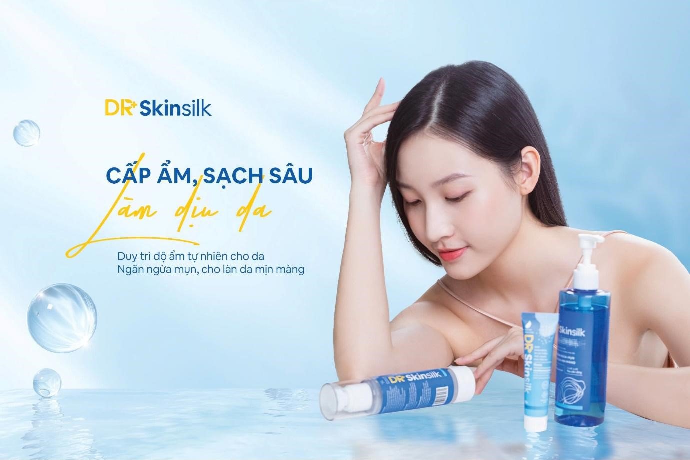 Bộ 3 sản phẩm chăm sóc cơ thể Dr.Skinsilk đáng đầu tư, đặc biệt cho nàng da thâm đỏ sau mụn - 1