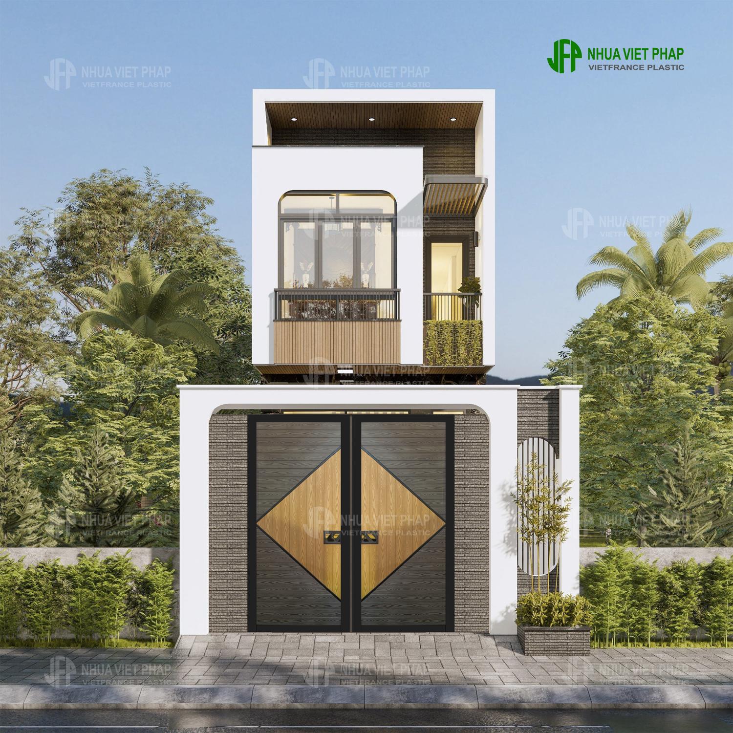 Giải pháp kiến tạo không gian ngoại thất từ gỗ nhựa Việt Pháp - 3