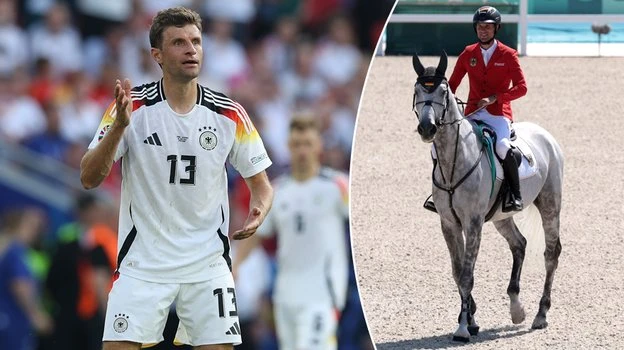 Elizabeth và chú ngựa hoàn thành xuất bài thi mang về HCV Olympic Paris 2024. Ảnh: S.E