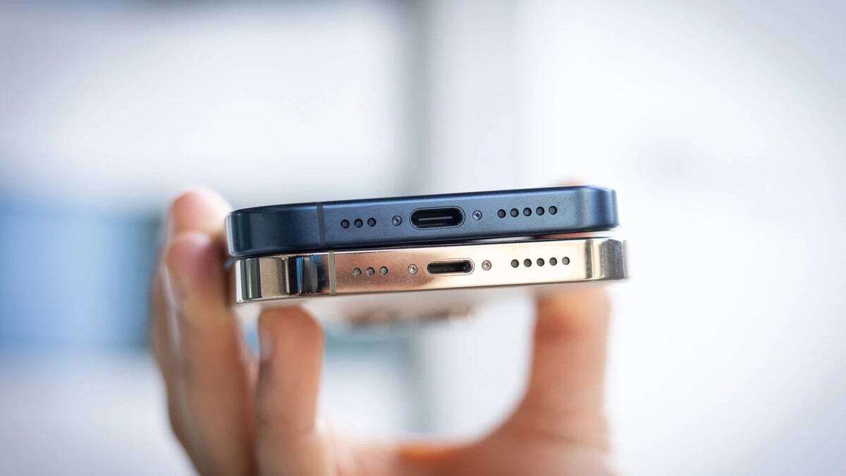 iPhone đã có cổng USB- C.