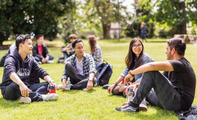 Sinh viên quốc tế tại Đại học Auckland. Ảnh: University of Auckland