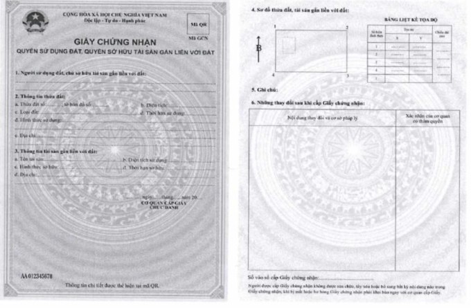 Sổ đỏ 2 trang mới: Những thay đổi quan trọng có hiệu lực từ 1/8