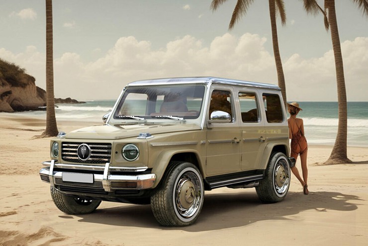 Mercedes-AMG G63 được nâng cấp theo phong cách hoài cổ - 4