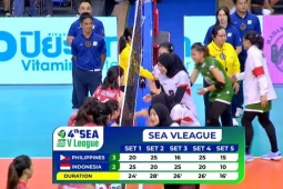 Thể thao - Nóng nhất thể thao tối 11/8: Indonesia trắng tay ở SEA V.LEAGUE 2024