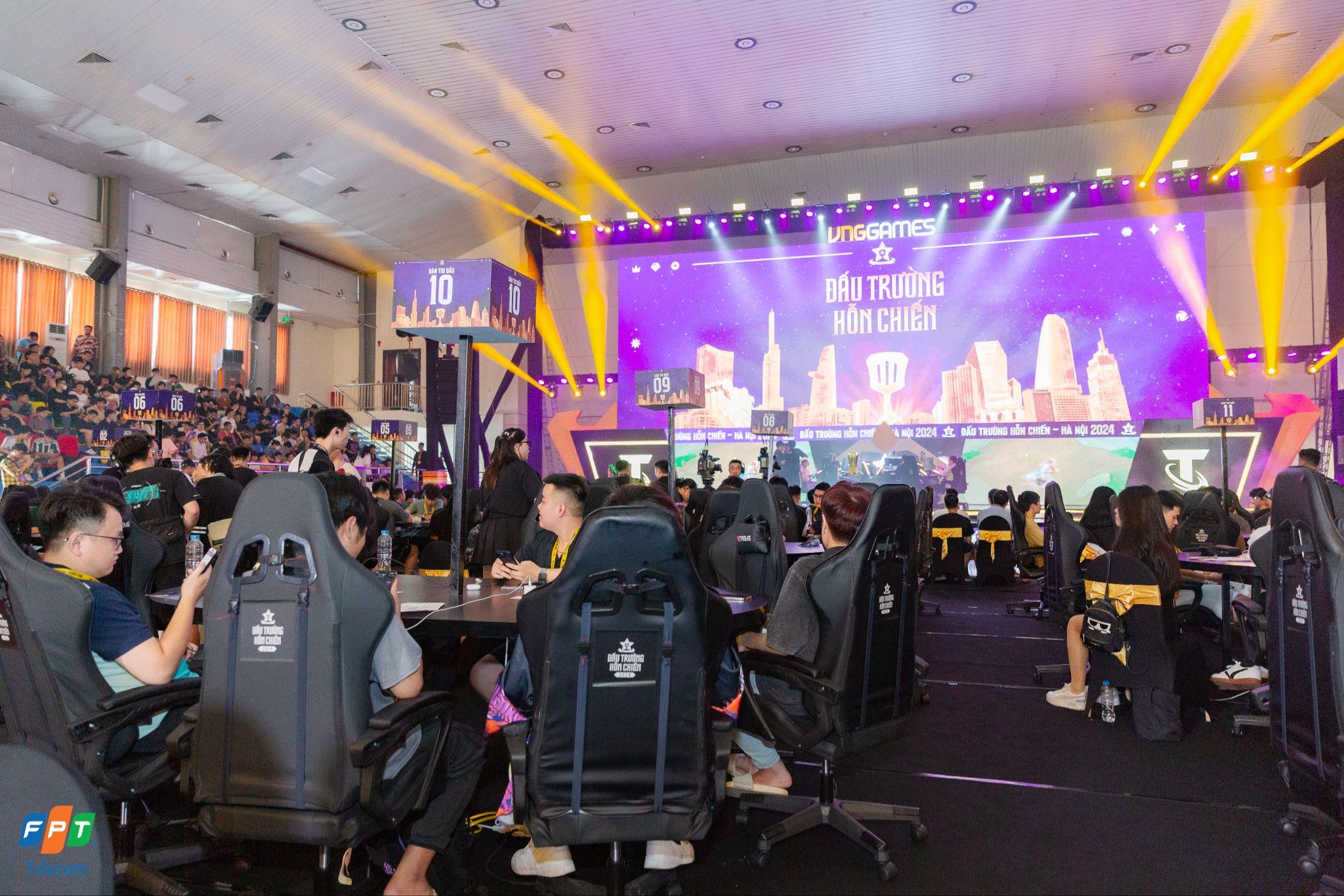 FPT Telecom triển khai hạ tầng mạng cho 3000 game thủ tại giải game TFT Open Tournament - 2