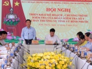 Tin tức trong ngày - Ban Chỉ đạo Trung ương về phòng, chống tham nhũng, tiêu cực kiểm tra tại Bình Phước
