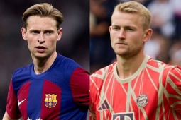 Bóng đá - De Ligt rủ rê De Jong cập bến MU, sao Barcelona lên tiếng phũ phàng