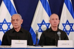 Thế giới - Ông Netanyahu, bộ trưởng quốc phòng Israel đấu khẩu gay gắt về Gaza