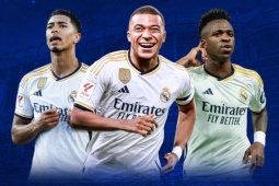 Bóng đá - Đua vô địch La Liga 2024/25: Real quá mạnh nhờ Mbappe, vẫn lo &quot;hiệu ứng ngược&quot;