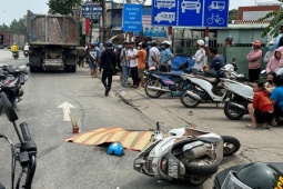 Tin tức trong ngày - 'Ớn lạnh' chạy xe trên đường huyết mạch ở Bình Dương